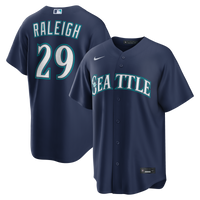 Seattle Mariners Cal Raleigh Navy jersey – view 1