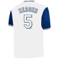 Texas Rangers Corey Seager White jersey – view 4