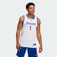 adidas Kansas Jayhawks White jersey – view 5