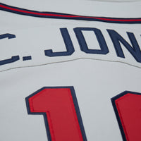 Atlanta Braves Chipper Jones Gray jersey – view 11
