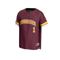 Minnesota Golden Gophers Lightweight Maroon jersey – view 3
