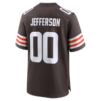 Cleveland Browns Justin Jefferson Brown jersey – view 3