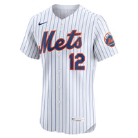 New York Mets Francisco Lindor White jersey – view 3