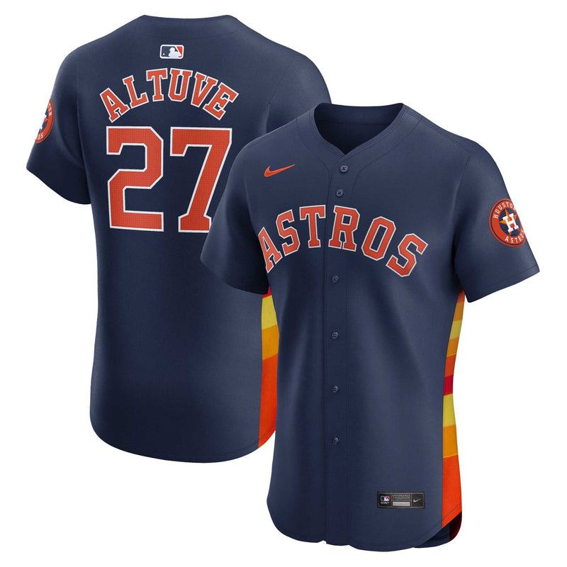 Houston Astros Jose Altuve Navy jersey – view 1