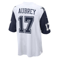Dallas Cowboys Brandon Aubrey White jersey – view 4