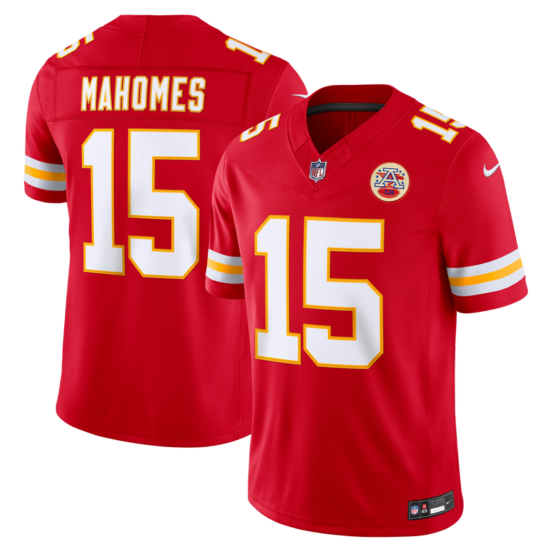 Kansas City Chiefs Patrick Mahomes Red jersey – view 1