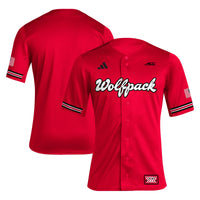 NC State Wolfpack adidas Red jersey – view 2