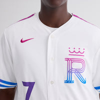 Kansas City Royals Bobby Witt Jr. White jersey – view 8