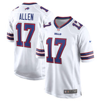 Buffalo Bills Josh Allen White jersey – view 2