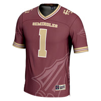 GameDay Greats #1 Garnet Florida State Seminoles Icon Print Football Fashion Jersey – view 3
