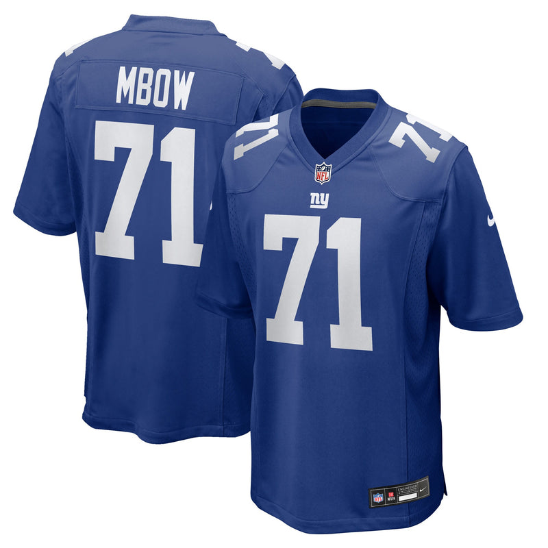New York Giants Marcus Mbow Royal jersey – view 1