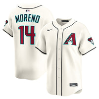 Arizona Diamondbacks Gabriel Moreno Cream jersey – view 1