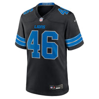 Detroit Lions Jack Campbell Black jersey – view 3