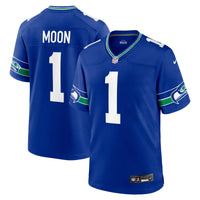 Seattle Seahawks Warren Moon Royal jersey – view 1