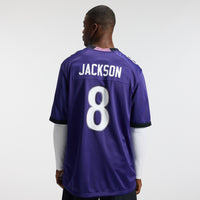 Baltimore Ravens Lamar Jackson Purple jersey – view 4
