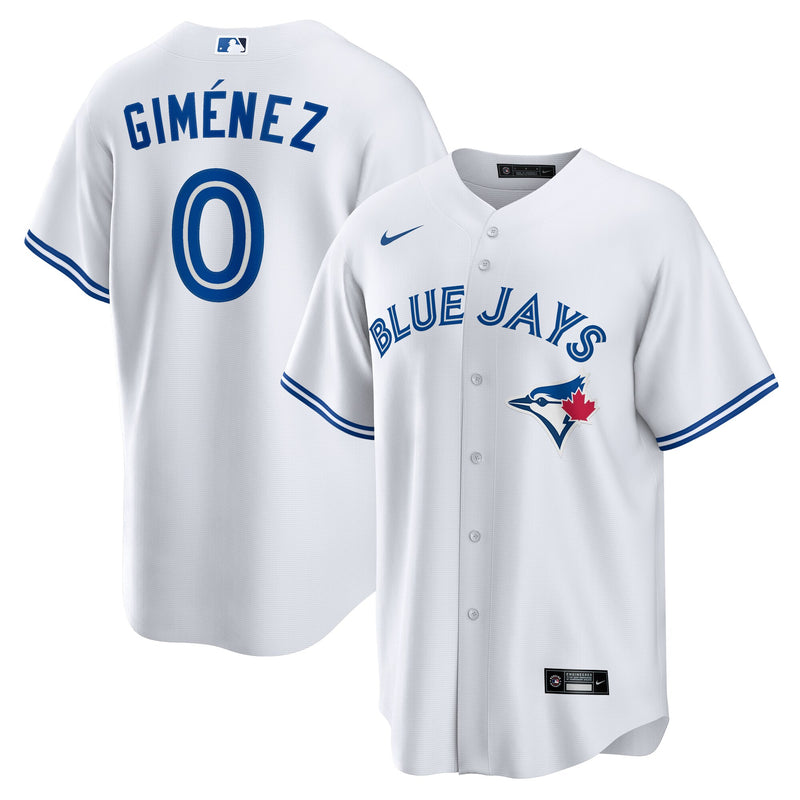 Toronto Blue Jays Andres Gimenez White jersey – view 1