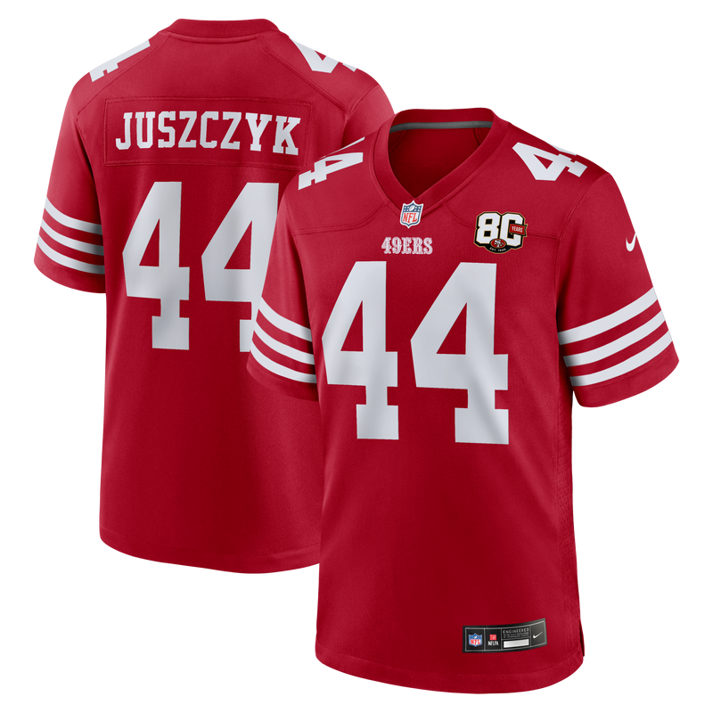 San Francisco 49ers Kyle Juszczyk Scarlet jersey – view 1