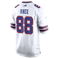 Buffalo Bills Dawson Knox White jersey – view 4