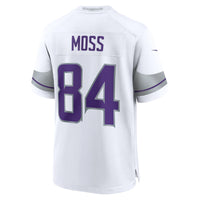 Minnesota Vikings Randy Moss White jersey – view 4
