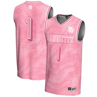 Marquette Golden Eagles Pink jersey – view 1