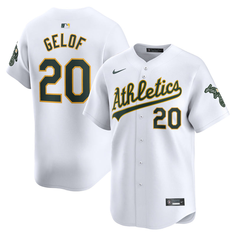 Athletics Zack Gelof White jersey – view 1