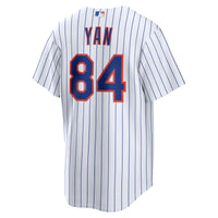 New York Mets Jefry Yan White jersey – view 6