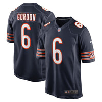 Chicago Bears Kyler Gordon Navy jersey – view 2