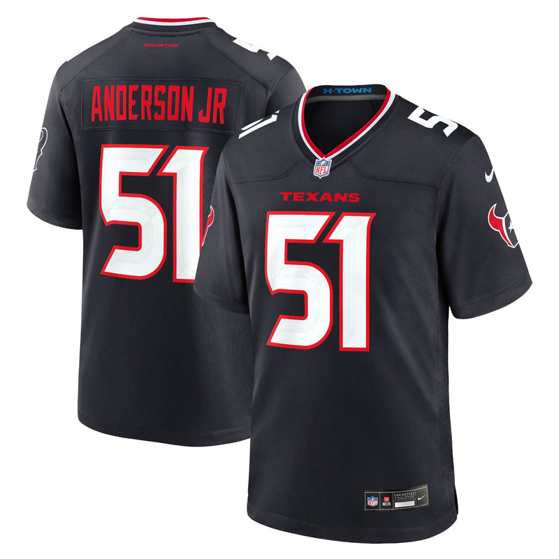 Houston Texans Will Anderson Jr. Navy jersey – view 1