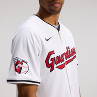 Cleveland Guardians Jose Ramirez White jersey – view 7