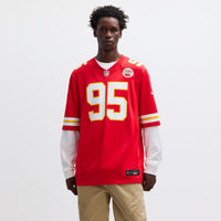 Kansas City Chiefs Chris Jones Red jersey – view 5
