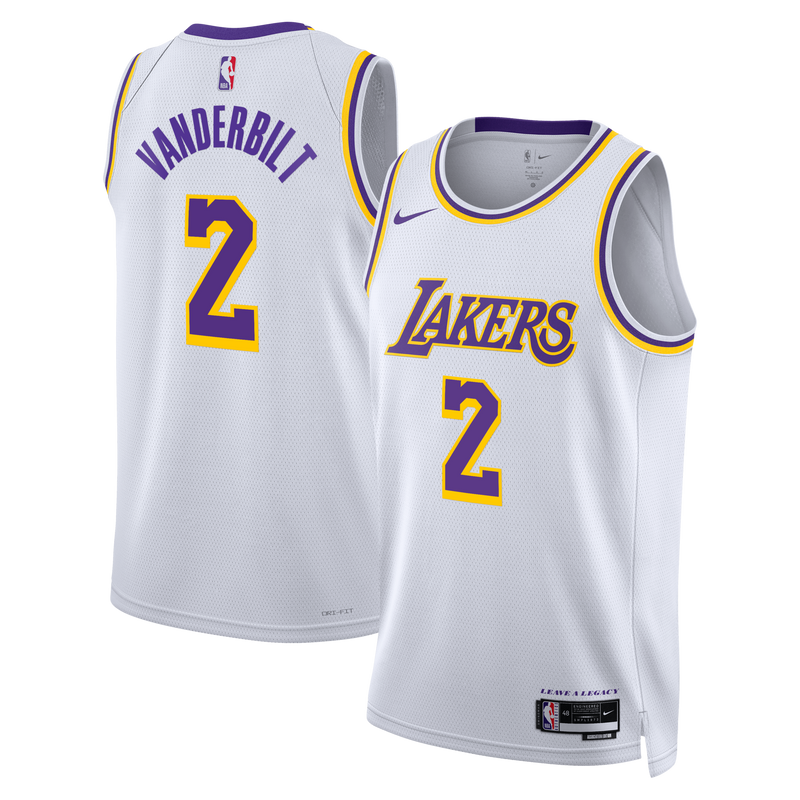 Los Angeles Lakers White jersey – view 1
