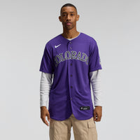 Colorado Rockies Purple jersey – view 1