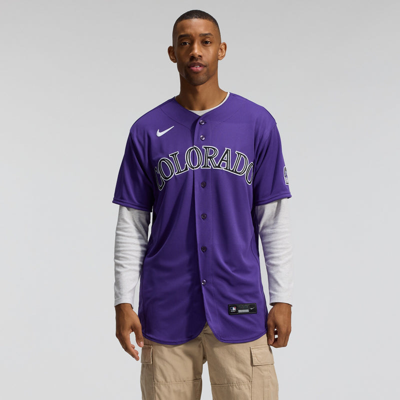 Colorado Rockies Purple jersey – view 1