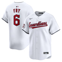 Cleveland Guardians David Fry White jersey – view 1