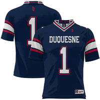 Duquesne Dukes Blue jersey – view 2
