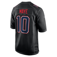 New England Patriots Drake Maye Black jersey – view 4