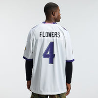 Baltimore Ravens Zay Flowers White jersey – view 4