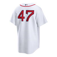 Boston Red Sox Jovani Moran White jersey – view 3