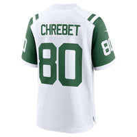 New York Jets Wayne Chrebet White jersey – view 4