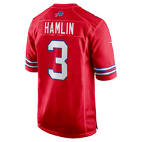 Buffalo Bills Damar Hamlin Red jersey – view 4