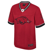Arkansas Razorbacks Colosseum Cardinal jersey – view 3