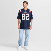 New England Patriots Eli Raridon Navy jersey – view 3