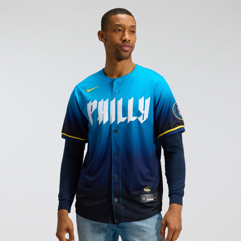 Philadelphia Phillies Navy jersey – view 1
