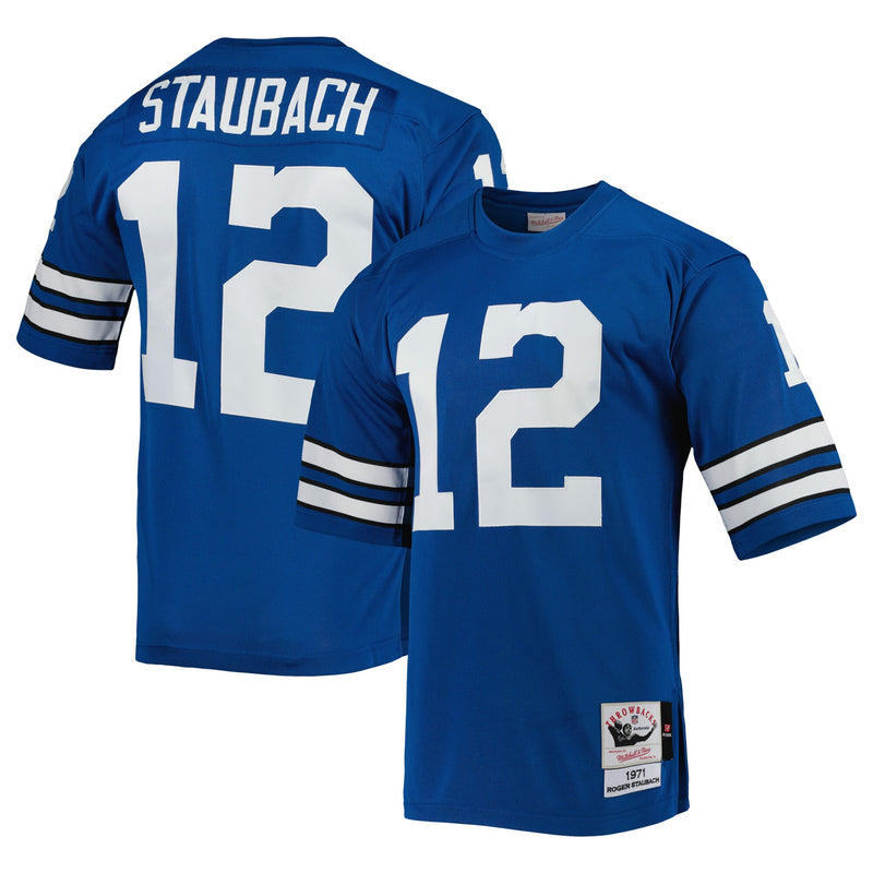 Dallas Cowboys Roger Staubach Royal jersey – view 1