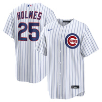 Chicago Cubs Clay Holmes White jersey – view 1