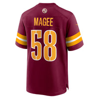 Washington Commanders Burgundy jersey – view 4