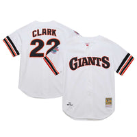 San Francisco Giants Will Clark White jersey – view 2