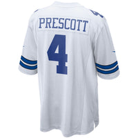 Dallas Cowboys Dak Prescott White jersey – view 4