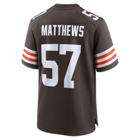 Cleveland Browns Clay Matthews Brown jersey – view 3