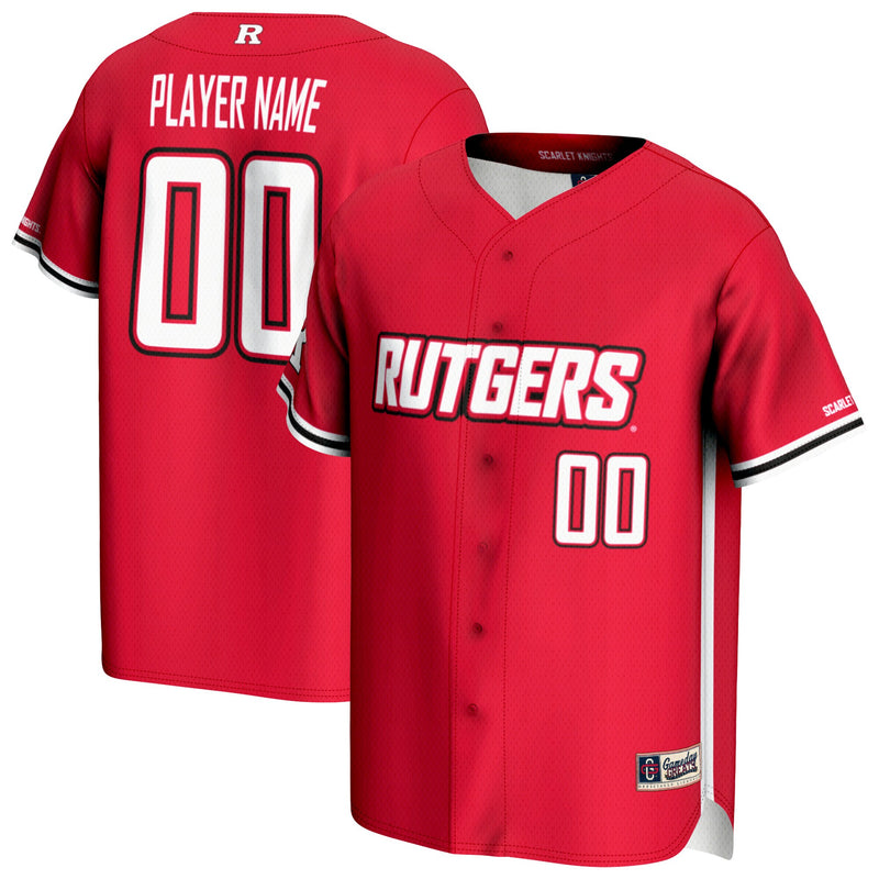 Rutgers Scarlet Knights GameDay Greats Scarlet jersey – view 1
